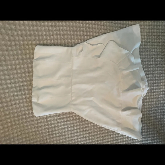 Amanda Uprichard Strapless Ruffled Romper - Picture 2 of 2